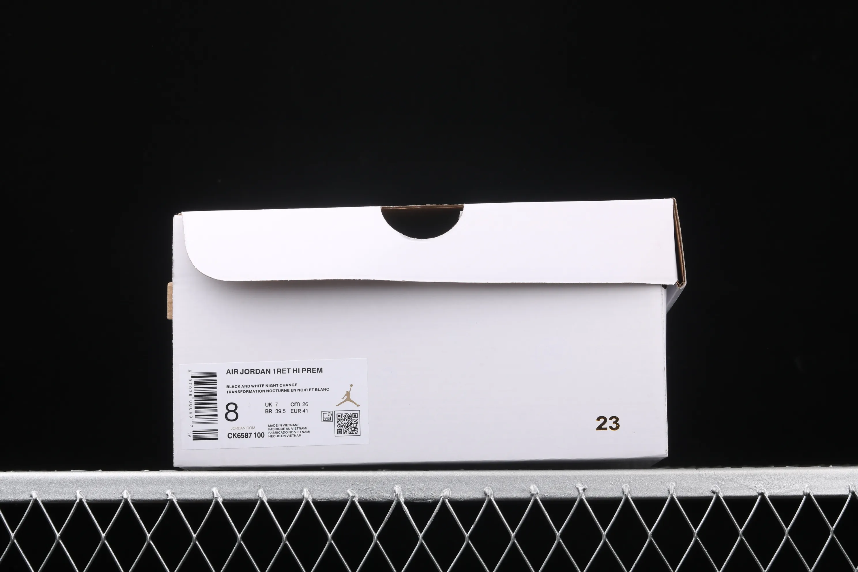 All categories Air Jordan Jordan series basketball shoes Air Jordan 1 Mid Air Jordan 1 Ret Hi Prem AJ1 Joe 1 cool laser stripes basketball shoes CK6587-100